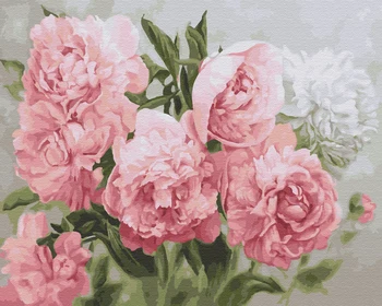

Painting by numbers paintboy ZX 23613 home peonies 40x50 cm