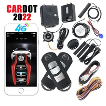 

Cardot 4g Online Realtime GPS Tracker Car Alarm Remote Start Stop Engine System