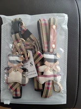 Harness Leash Chain Teddy Walking-Rope Collar Dog Small Medium Pet-Dog Classic Check