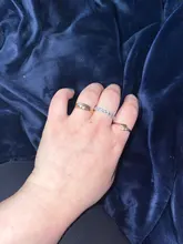 Huitan-Anillo de lujo para mujer, Micro pavé grande redondo/cuadrado/ovalado de CZ, joyería de boda, regalo de amor para esposa, alta calidad