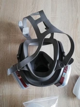 Mascarilla facial para fumigación, filtro para el trabajo, seguridad, protección contra el formaldehído, 6800