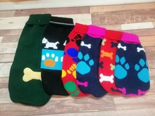 Sweater Bulldog-Outfit Chihuahua-Coat Knitted French Winter Dogs Warm for Small Pug-Clothing