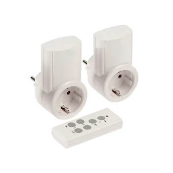 

RC power socket with rx-002 (one remote controller, dual outlet) "rexant"