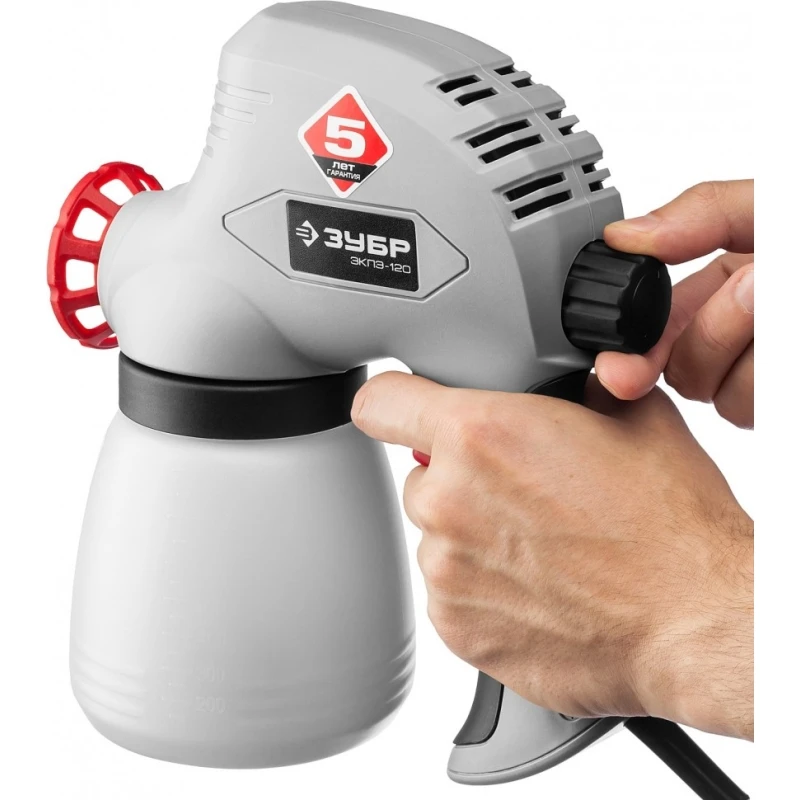 Распылитель электрический ЗУБР ЗКПЭ-120 (Мощность 120Вт,  бачок 0,8л )