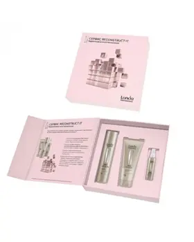 

Londa reconstruct it service set hair (shampoo, восстанавливающее CP-in, CP-in with keratin)