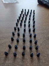 Tornillos de fijación para disipación de calor, M5 x 8mm, M5 x 10mm, M5 x 12mm, 50 Uds.