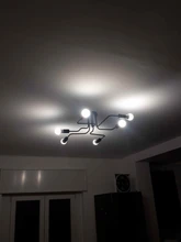 Ceiling-Lights Lampara Loft Nordic-Pipe Bedroom Retro Vintage Techo Iron for Living-Room