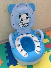 Bebé de los niños baño asiento orinal asiento de entrenamiento de los niños baño portátil bebé Baño de dibujos animados lindo Pot Training Pan