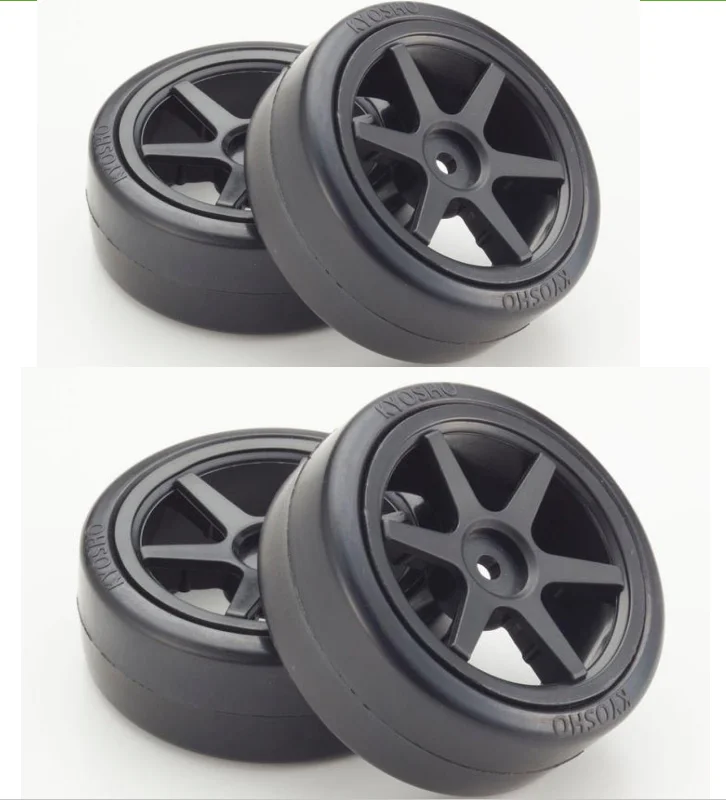 Kyosho 1/10 на дороге Багги ралли Золотое колесо комплект шин для kyosho HPI тамийа TT01 4 шт