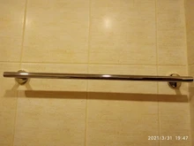 Robe Hook Hardware-Set Paper-Holder Towel-Ring Toilet Shining-Mirror Bathroom Stainless-Steel