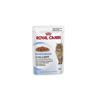 

ROYAL CANIN ULTRA LIGHT 85gr (sauce) for adult cats with overweight tendency-12 envelopes 85gr