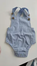 Ropa de verano para bebé de 0 a 3 años, Body de algodón para recién nacido, mono informal liso a rayas, trajes para el sol, 2019