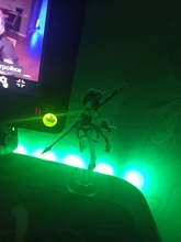 Genshin-Soporte de figura de acrílico con temática de Anime, para decoración de escritorio, señal de pie, llavero, regalos de navidad