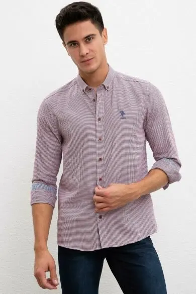 U.S. POLO ASSN. Мужской тканый гомлек