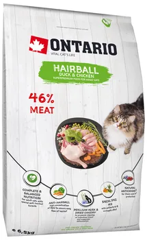 

Ontario to output wool in cats with duck and chicken 6,5 kg x 1 pc