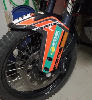 

3D stickers guards Fender compatible for KTM 1090 ADVENTURE R