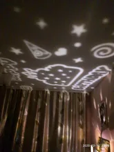 Led-Lamp Projector Planet Night-Light Rotate Earth-Universe Starry Sky Christmas-Gift