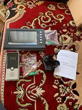 Homefong-Intercomunicador con cerradura electrónica y video, sistema de acceso con cerrojo para control de puerta, con energía cableada 3A, para casa y departamento