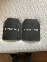 NIJ IV-placa a prueba de balas contra AK 47, placa de armadura dura de acero balístico para chaleco militar a prueba de balas, 25x30cm, 2 unids/lote