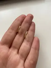 CANNER-pendientes redondos de Plata de Ley 925 auténtica para mujer, Micro incrustaciones, aros, joyería de diamante de circonio, 6, 7, 8, 9mm