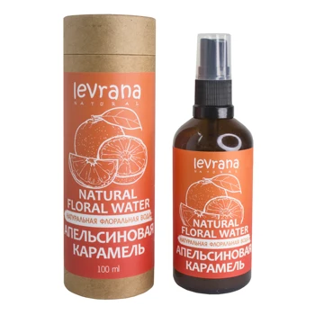 

Cosmetics, genuine cosmetics, Levrana, Леврана, Флоральная water, FLW01, Флоральная water Апельсиновая caramel, 100 ml