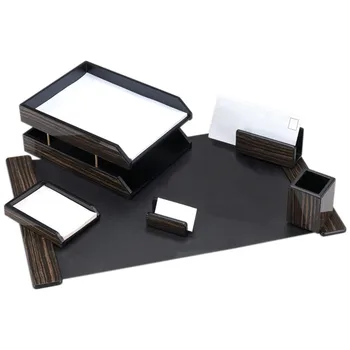 

Set of table "Ebonite" Delucci 6 items