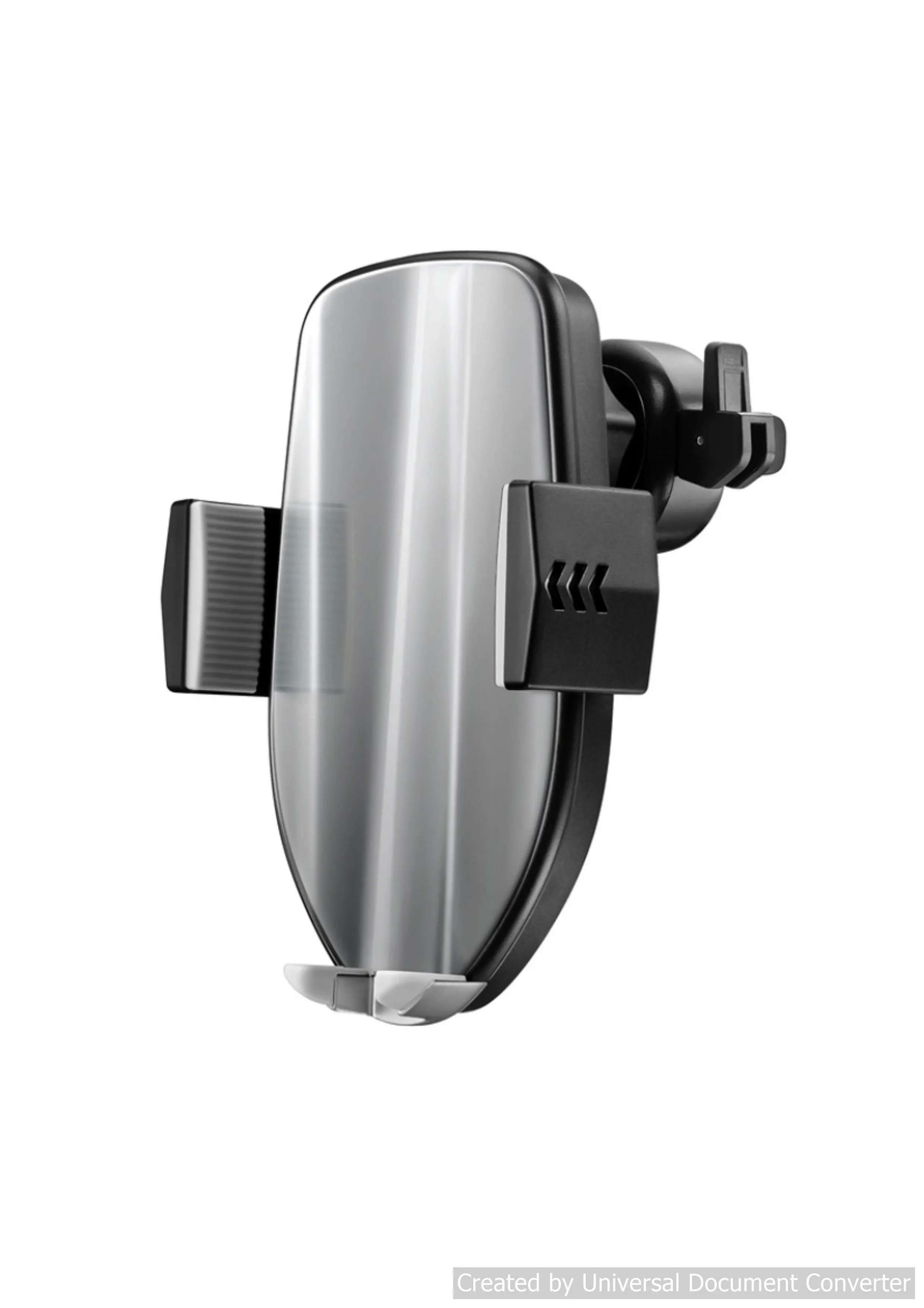 АВТОМОБИЛЬНАЯ БЕСПРОВОДНАЯ SMART ЗАРЯДКА ДЛЯ СМАРТФОНА EGO-1 SILVER | Электроника