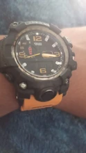 Smael Relojes Deportivos de Marca para Hombre con Doble Pantalla Analógica Digital Led Relojes de Pulsera de Cuarzo Electrónicos Reloj Militar de Natación Impermeable