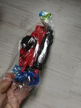 Nuevo Hombre Araña juguetes de plástico Cosplay guante de Spiderman juego de iniciador con la caja Original divertido juguetes para niños Año Nuevo cumpleaños Gi