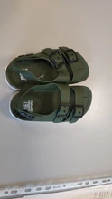 Sandalias de verano para niños, zapatos de cuero para la playa, zapatillas deportivas antideslizantes de goma, informales, BSS07