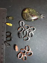 20 piezas 14x10mm estilo barroco colgante Pinch Bail broches collar ganchos Clips conector DIY accesorios de joyería accesorios 6 colores