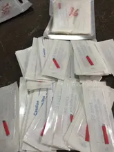50 Uds 7 9 11 12 14 16 18 Pin U forma Nano cuchillas microblading agujas ceja permanente maquillaje aguja tipo lámina para tatuajes