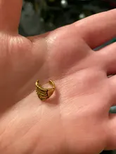 Pendientes de mano con calavera Punk para mujer, aretes de Clip de Color plateado sin Piercing, aretes de Clip para mujer, aretes klipsy na uszy