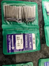 Pulidor Dental de diamante FG de alta velocidad, herramienta de pulido y suavizado de dientes