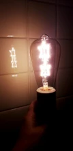 Decor Light-Bulb Ampoule Edison-Lamp Filament G95 T45 E27 Retro Vintage ST64 G80 220V