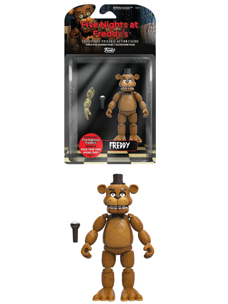 Подвижная игрушка Фредди ФНАФ Пять ночей с Фредди Freddy Action FIgure Five Nights at Freddy’s
