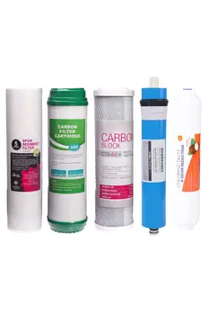 

Water Purifier 5-Filter Set Healthy Water Easy Change