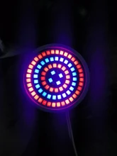 Grow-Lamp Lights-Plants E27-Hydroponic-System Indoor-Lighting 80leds Full-Spectrum 220V