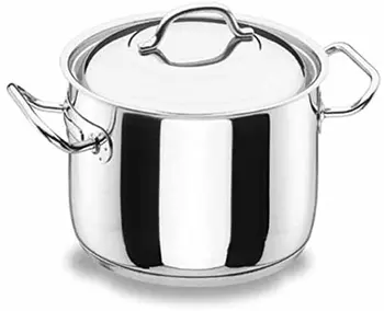 

Proffesional Lacor-72128-pot with lid 28 cm Inox