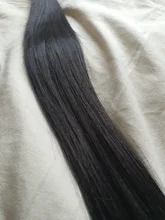 Links-extensiones de pelo ondulado brasileño, 1/3/4 mechones rectos, Color Natural, 28, 30, 32, 34, 40 pulgadas, extensiones de cabello Remy