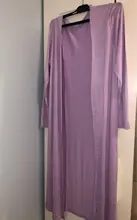 Suéter casual largo para dama, jersey femenino de algodón, cárdigan suave, cómodo, resistente, sencillo, holgado y en diferentes tallas