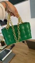 Bolso cruzado con solapa para mujer, bolsas de cuero de calidad con cadena gruesa, bolsas de mensajero de hombro femenino, 2020