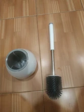 Toilet-Brush Commode-Cleaning Cleanhome Bathroom Silicone TPR with Thoughtful-Designed