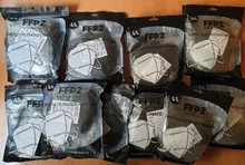 Mascarillas ffp2reutilizables de 6 capas, máscara protectora higiénica, CE, fpp2, ffp2, respirador antipolvo