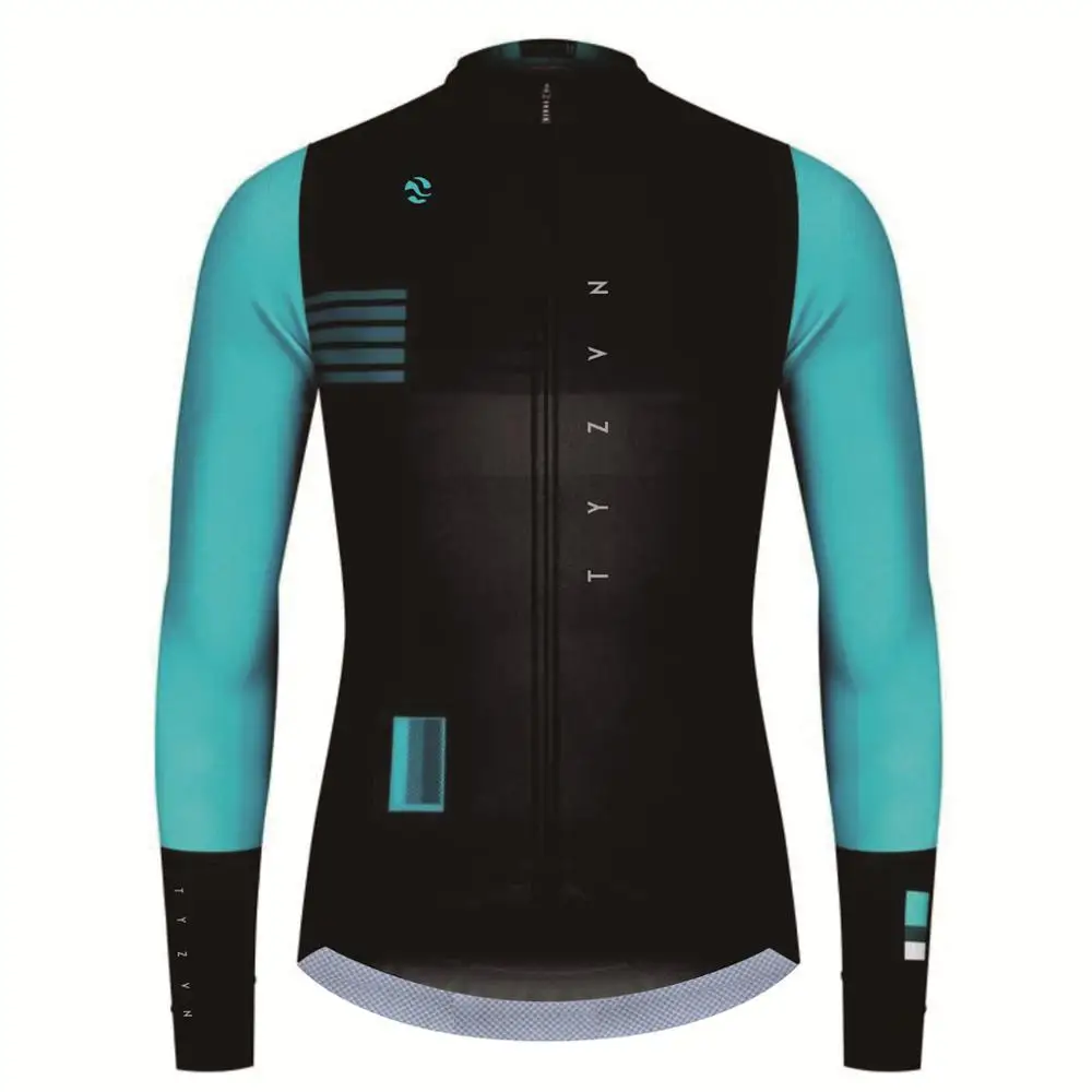 

2020 TYZVN Invierno Winter Cycling Jersey Ciclismo Thermal Fleece Long Sleeve Cycling Clothing Set Bike Wear abbigliamento bici