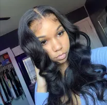 Rubia peluca con malla frontal Ombre pelucas de cabello humano cuerpo onda de encaje peluca con malla frontal 1B 30 cierre de la onda del cuerpo de la peluca Remy Ombre Peluca de pelo brasileño