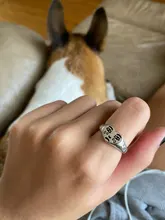 XIYANIKE-Anillo de Plata de Ley 925 con lágrimas de cara Llorona, joyería Retro Neutral, venta directa de fábrica, regalo