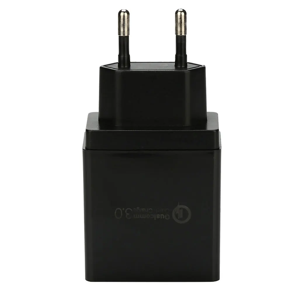 Универсальный QC 3,0 4-Порты и разъёмы USB Мощность адаптер для смартфона или планшета цифровой Камера AC 100-240V для iPhone 8/X/XS/XR samsung huawei