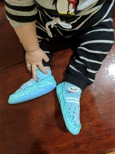 Zapatos para primeros pasos de bebé, zapatos para bebé de dibujos animados de algodón, recién nacido, suela suave, Otoño e Invierno