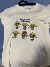 Camisetas con estampado de bebé, blusas informales de manga corta con cuello redondo, Harajuku, geniales, Tops para mujer